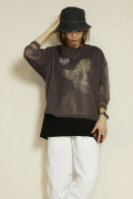 Praia　(プライア)  メッシュロンTee　LEV-2497-MO