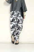 Kittle（キトル）2タックコクーンパンツ  K263-64183-100