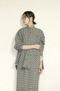 送料無料　KHA:KI（カーキ）CHECK SWITCH SHIRT   MIL26SBL3163