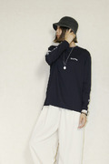 送料無料　USU GALLERY ロングプリントロングTシャツ　26A-MT-45