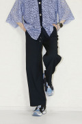 trois （トロア）アサレチックワイドパンツ　T251-87017-F
