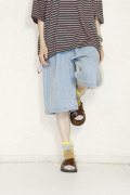 WIDE DENIM SHORTSKLM25HP1134