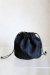 CHIGNON（シニヨン）巾着ポーチ　0636-550BZ-BLACK