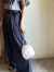 CHIGNON（シニヨン）巾着ポーチ　0636-550BZ-IVORY