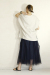 trois （トロア）リネン深Vネックプルオーバー　T241-72084-A