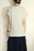 trois （トロア）リネン深Vネックプルオーバー　T241-72084-A