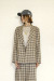CHIGNON（シニヨン）チェックダブルジャケット　4555-239MK