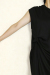 blanco 　タックアシメワンピ　BL000338black