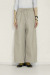 trois （トロア）　メルトンジャージーバレルパンツ T256-87066-B