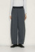 trois （トロア）　ボンバーヒート裏毛バレルワイドパン T256-87061-D