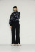 ante aciem　ライン柄シャギーZIPジャケット　YU-11256965