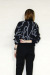 ante aciem　ライン柄シャギーZIPジャケット　YU-11256965