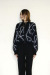 ante aciem　ライン柄シャギーZIPジャケット　YU-11256965