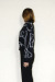 ante aciem　ライン柄シャギーZIPジャケット　YU-11256965