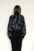 ante aciem　ライン柄シャギーZIPジャケット　YU-11256965