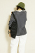 trois （トロア）ポンチボーダーボートネックプルオーバー　T246-82012-D