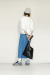 Praia　(プライア) 　ボンバーヒートスキッパーTOPS　LER-25128-offwhite
