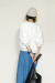 Praia　(プライア) 　ボンバーヒートスキッパーTOPS　LER-25128-offwhite