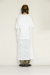 OKIRAKU　（オキラク） double sleeves lace skirt docking print t shirts BD60502-WHITE