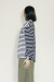 CHIGNON（シニヨン）　ボーダープリントロンT　8461-104KK