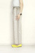 trois （トロア）　  マットストレッチサテンドットパンツ　T261-87004-A