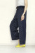trois （トロア）　  マットストレッチサテンドットパンツ　T261-87004-C