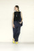 trois （トロア）　  マットストレッチサテンドットパンツ　T261-87004-C