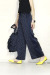 trois （トロア）　  マットストレッチサテンドットパンツ　T261-87004-C