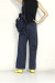 trois （トロア）　  マットストレッチサテンドットパンツ　T261-87004-C