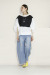 trois （トロア）　 8.5OZ デニムバレルパンツ　T261-87019-A