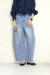 trois （トロア）　 8.5OZ デニムバレルパンツ　T261-87019-A