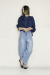 trois （トロア）　 8.5OZ デニムバレルパンツ　T261-87019-A