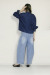 trois （トロア）　 8.5OZ デニムバレルパンツ　T261-87019-A