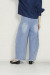 trois （トロア）　 8.5OZ デニムバレルパンツ　T261-87019-A