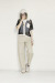 HCAE  COLOR TRIM MESH KNIT CARDIGAN E26S0012
