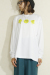 Dry Comfort L/S Tee/MELT SMILES　NV23AW-13B-WHITE
