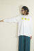 Dry Comfort L/S Tee/MELT SMILES　NV23AW-13B-WHITE