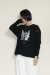 STOF（ストフ）  WORLD ORDER SAMUE LS TSHIRT 　SF26SS-25Dblack