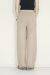 blanco 　裾フリンジニットパンツ　BL111324beige