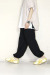 trois （トロア）　 ジョーゼット テーパードパンツ　T261-87049