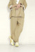trois （トロア）　ECOバスケットタックパンツ　T261-87070-B