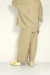 trois （トロア）　ECOバスケットタックパンツ　T261-87070-B