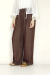 KHA:KI（カーキ） 2TUCK EASY PANTS　MIL26SPT3260brown