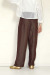 KHA:KI（カーキ） 2TUCK EASY PANTS　MIL26SPT3260brown