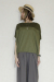 Praia　(プライア) 　フラップドルマン半袖Tee　LEZ-2482khaki