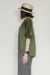 Praia　(プライア) 　フラップドルマン半袖Tee　LEZ-2482khaki