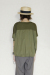 Praia　(プライア) 　フラップドルマン半袖Tee　LEZ-2482khaki