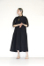 Kittle（キトル）　Sleeve lace tiered long one-piece　K241-67104-900