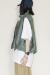 Praia　(プライア) 　裾バルーンスタンドベスト　LEI-2526khaki