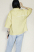 OKIRAKU　（オキラク）pico lace linen shirt　BE20305